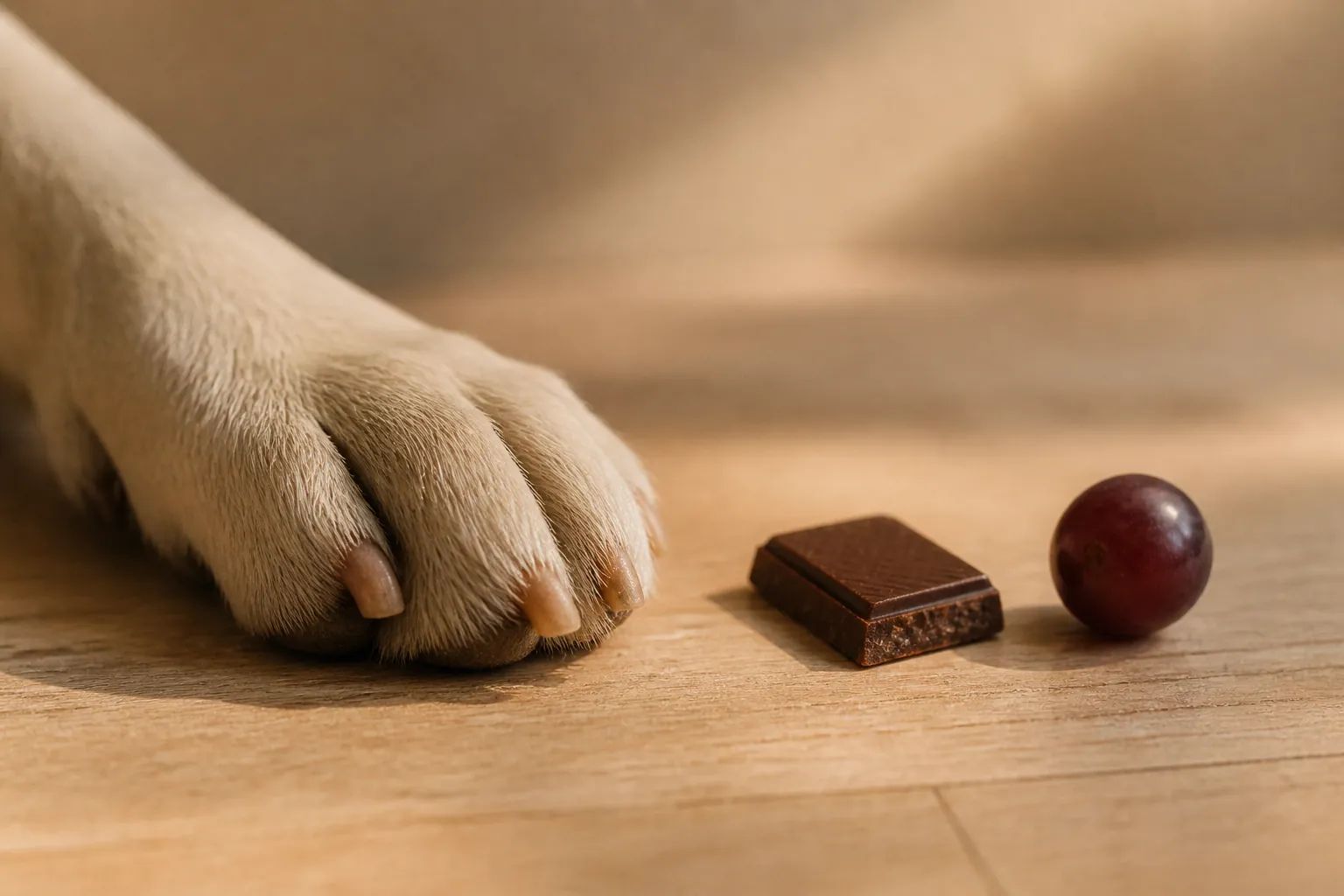 Tableau des doses toxiques de chocolat selon le poids du chien