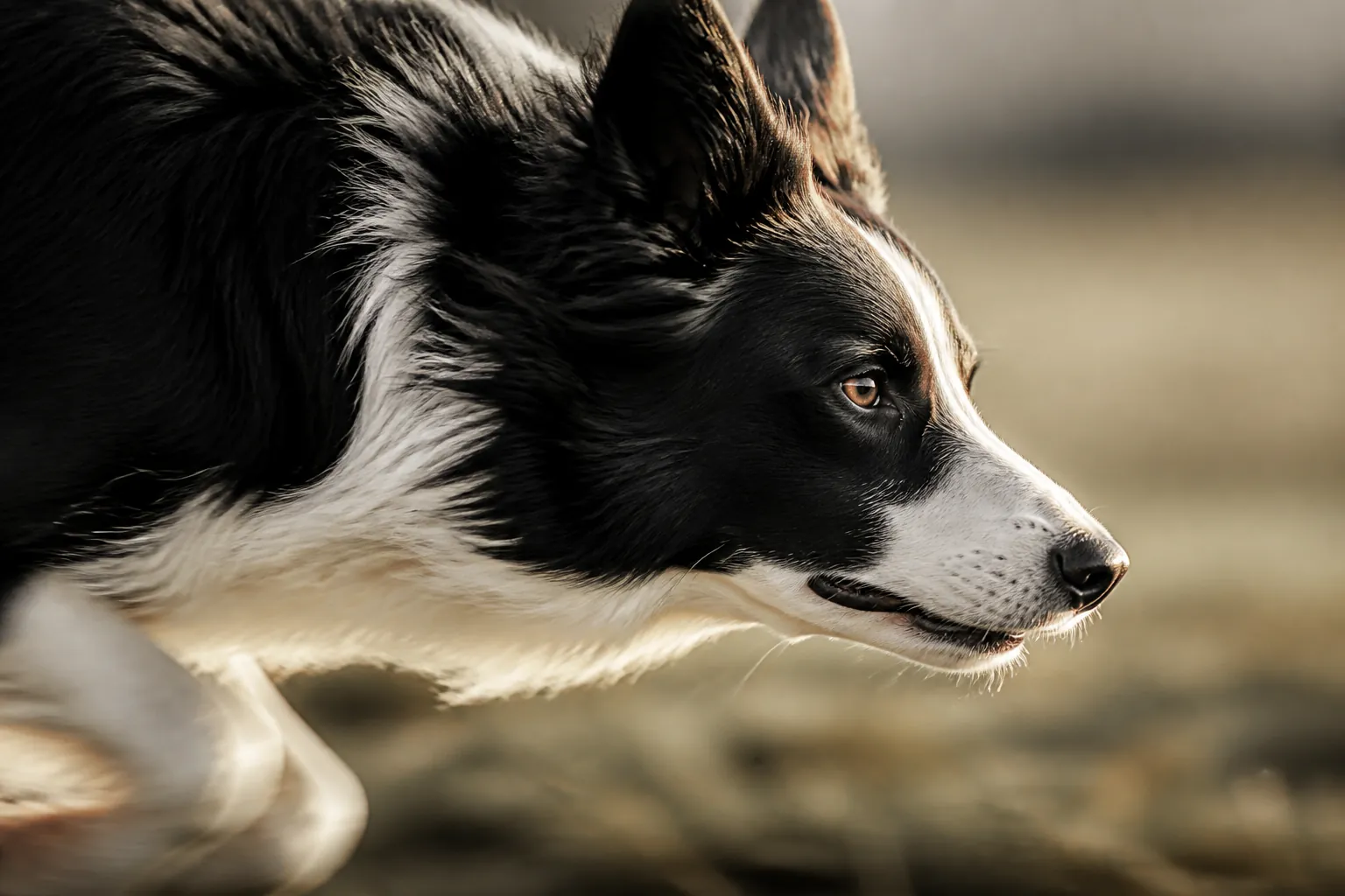 Border Collie lors d'un parcours d'agility en compétition