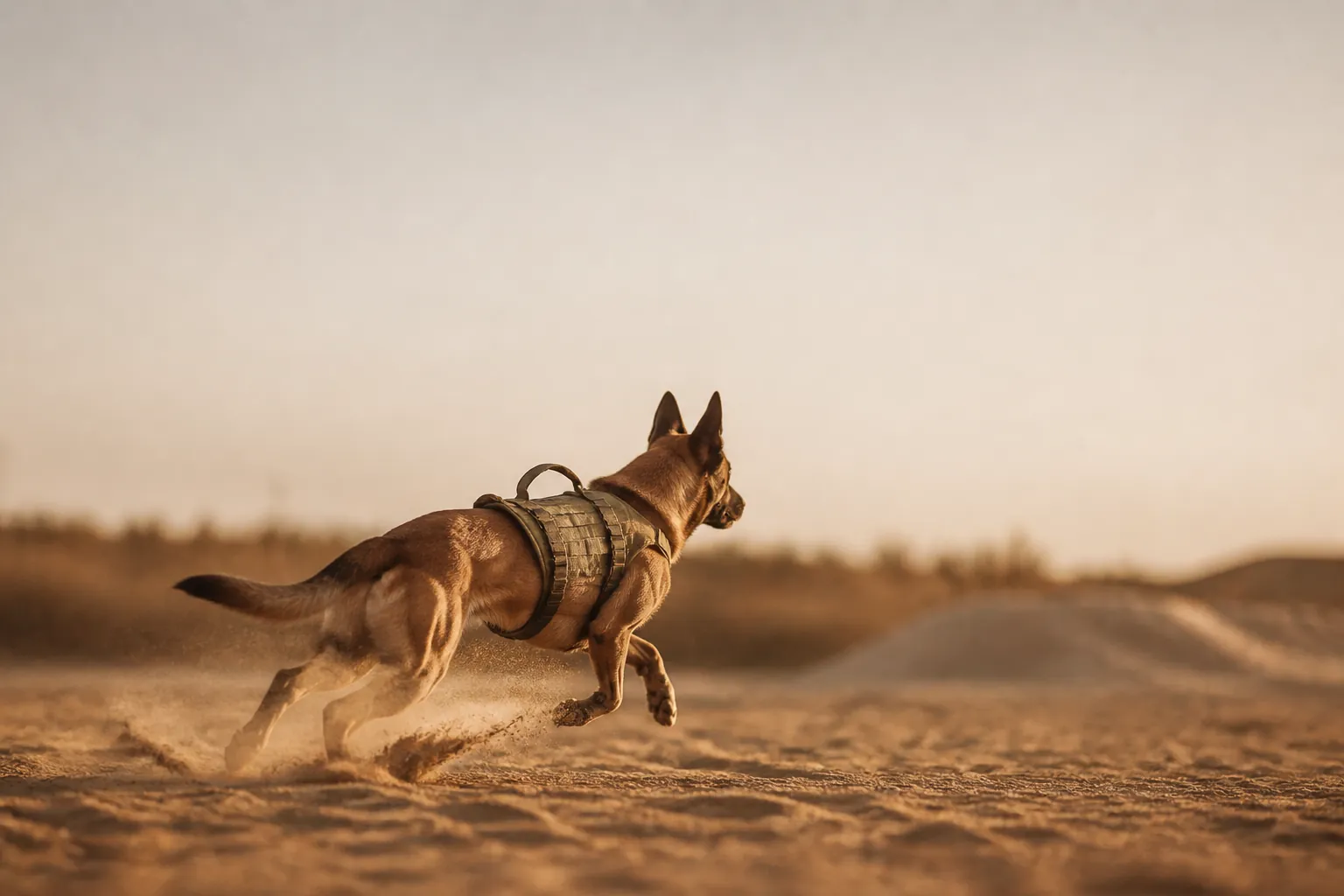Chien militaire ou de sécurité, une couverture bien à part