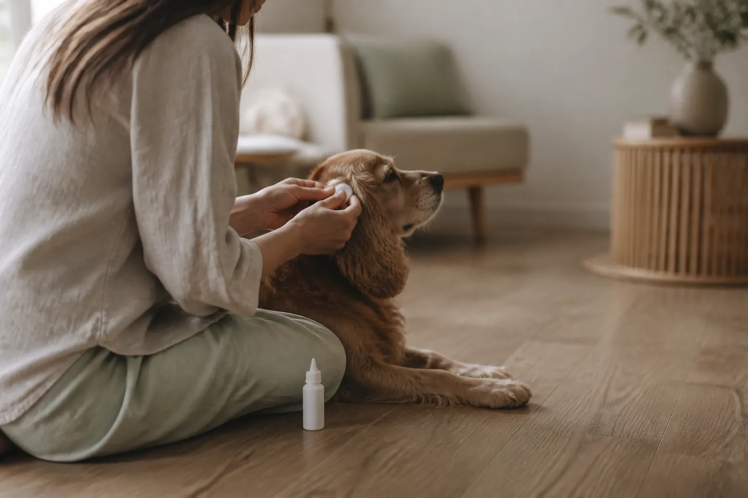 Prévenir l'otite canine grâce à 2 minutes de soin hebdo