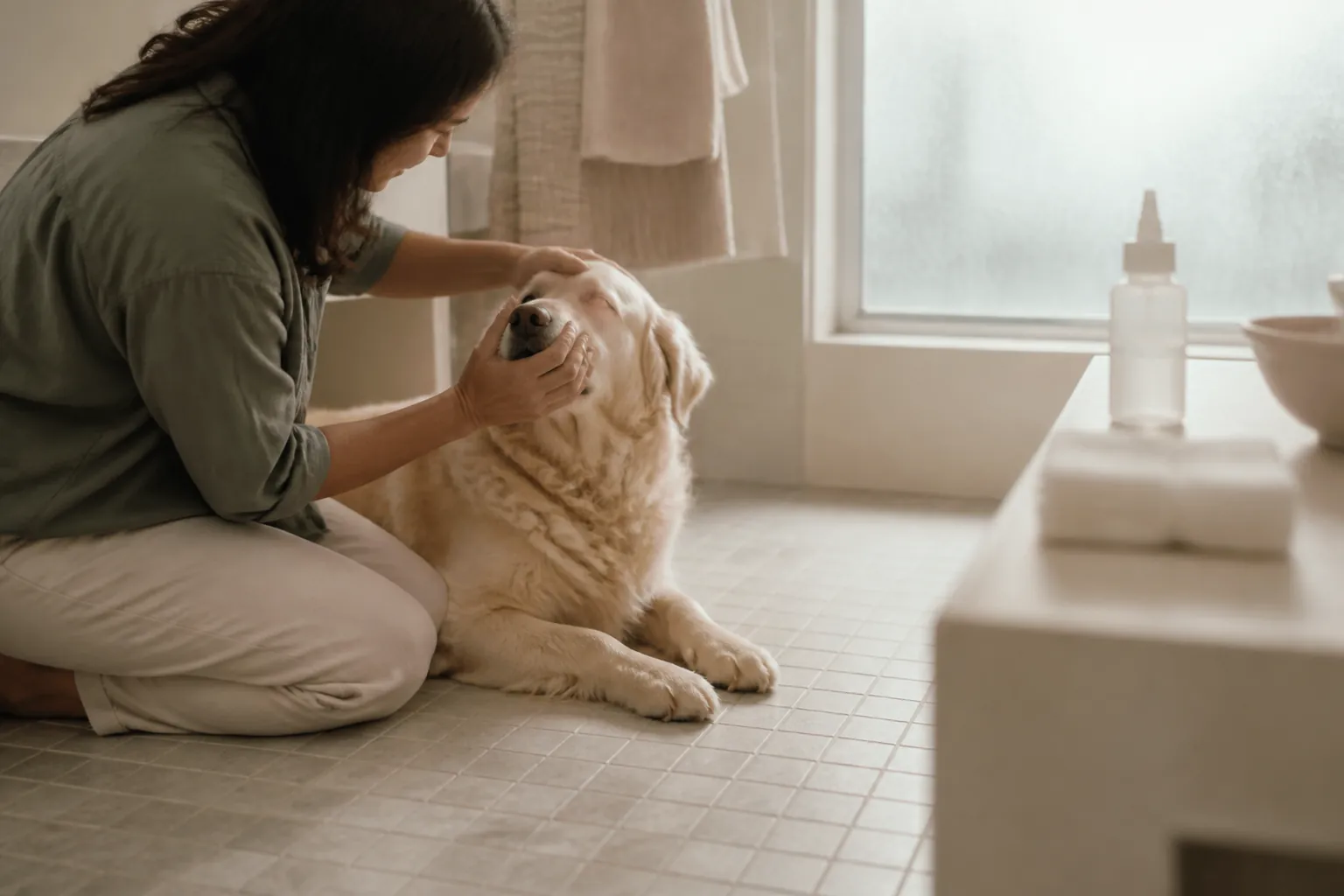 Œil rouge chez le chien, signal banal ou signe d'urgence